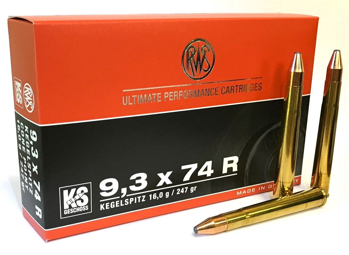 RWS 9,3x74R 247 Grain KS - 2118297